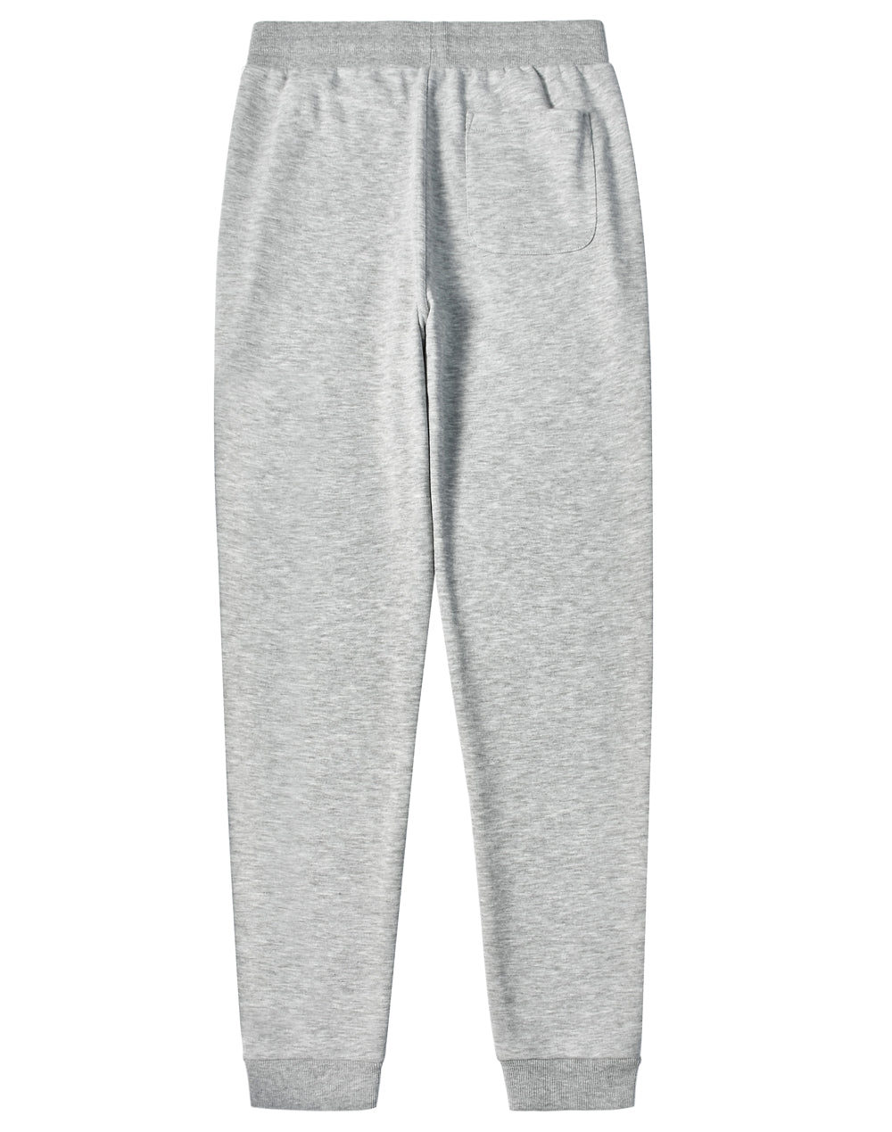Adults French Terry Track Pants - Grey - Back