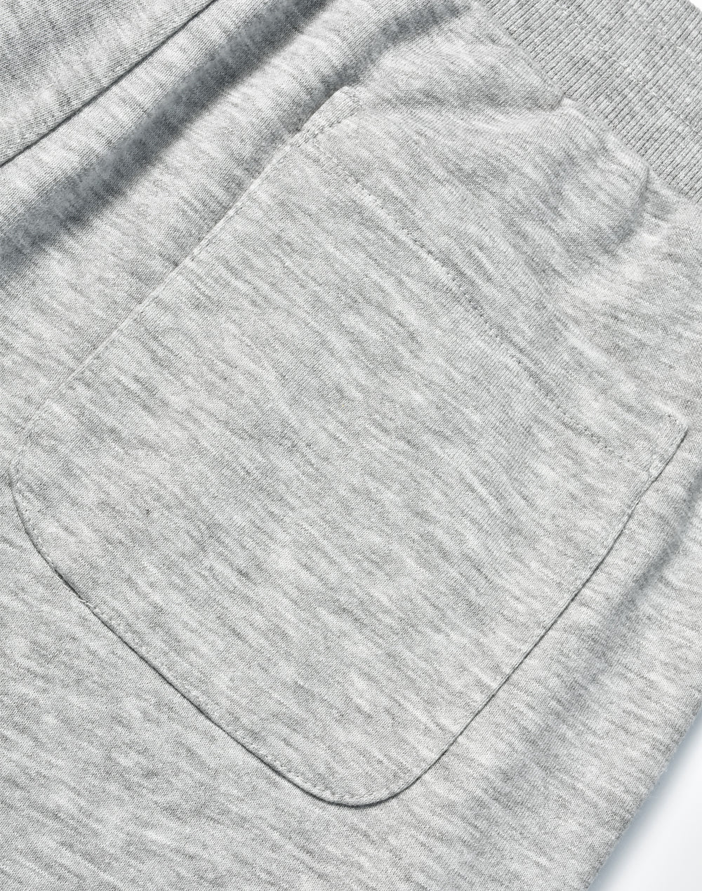 Adults French Terry Track Pants - Grey - Back