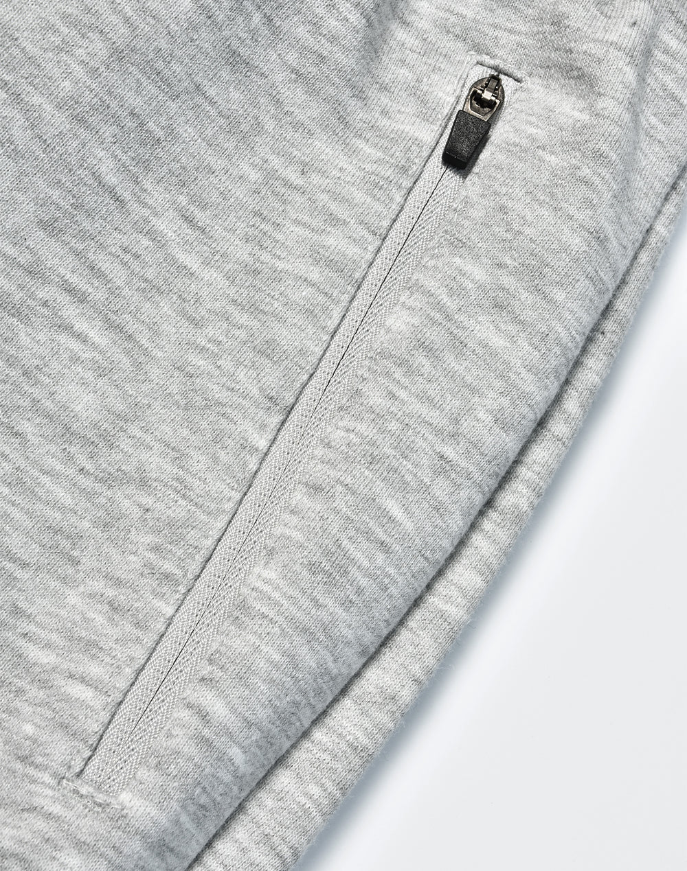 Adults French Terry Track Pants - Grey - View
