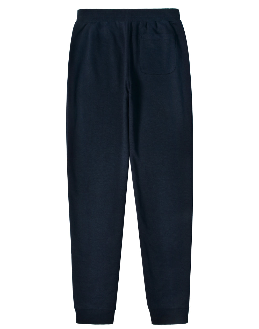 Adults French Terry Track Pants - Navy - Back