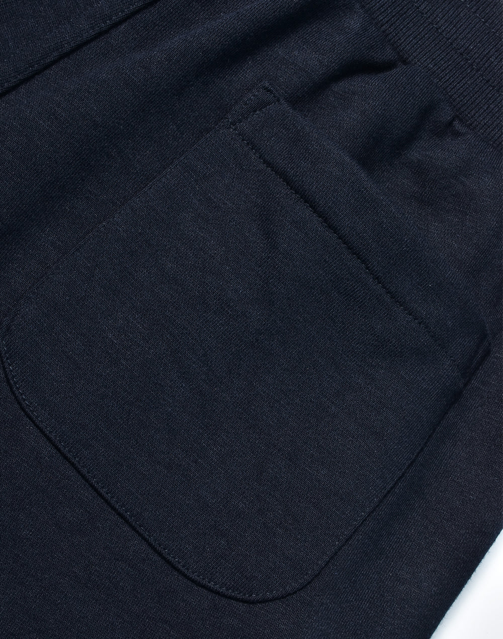 Adults French Terry Track Pants - Navy - Back