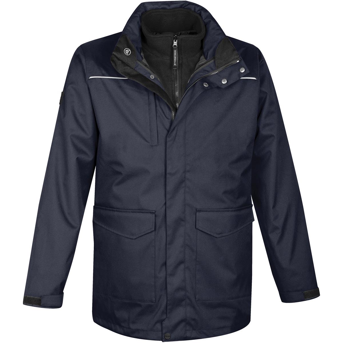 Men's Vortex HD 3-In-1 Parka - Navy - Front