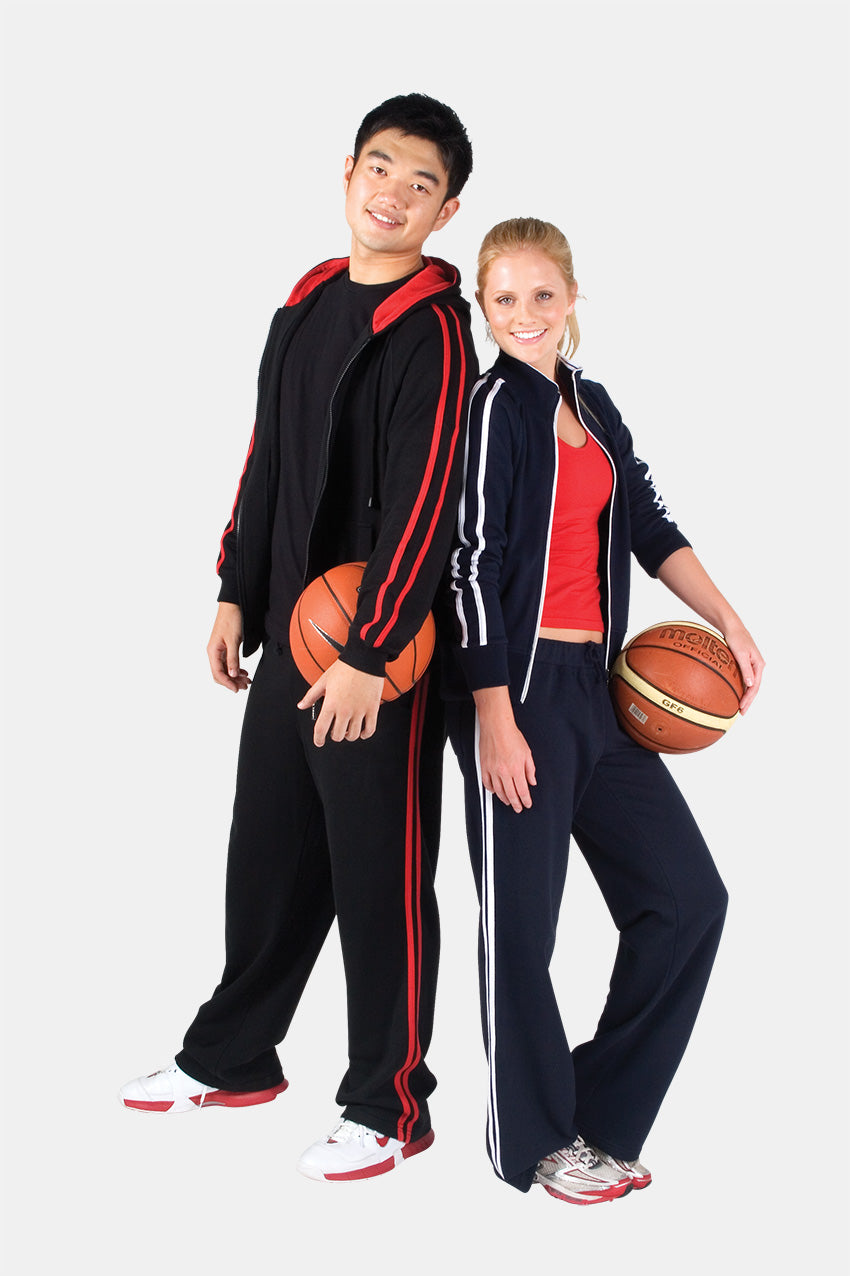 Mens Striped Track Pants - view
