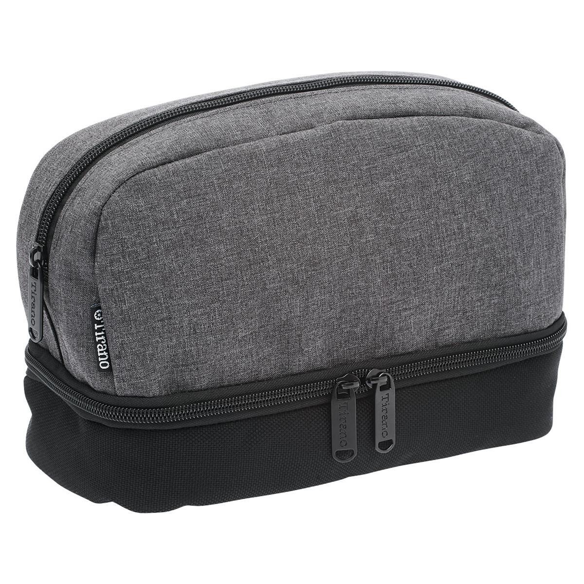 Tirano Toiletry Bag - Carbon - Front