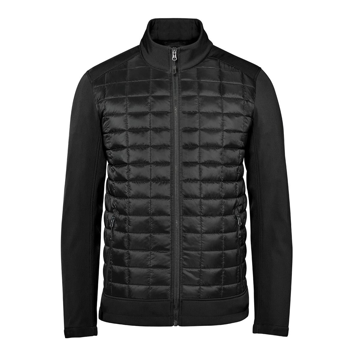 Men's Appalachian Thermal Softshell Jacket - Black - Front
