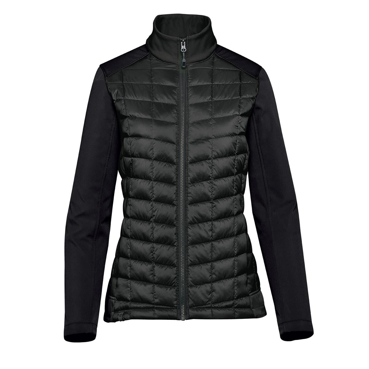 Women's Appalachian Thermal Softshell Jacket - Black - Front