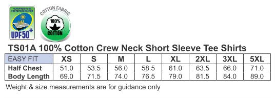 Premium Tee Unisex - Size guide