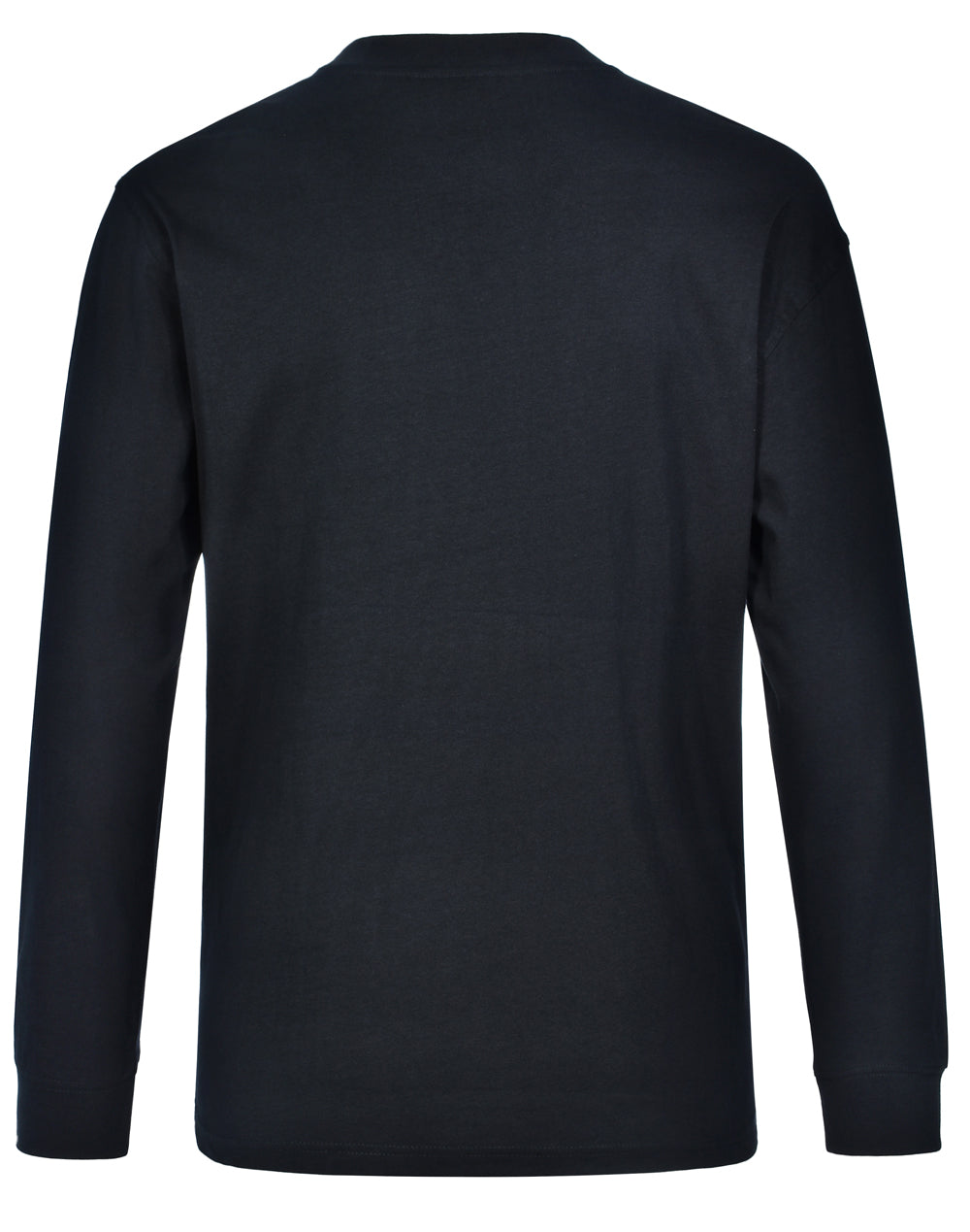 London Long Sleeve Tee Mens - Navy - Back