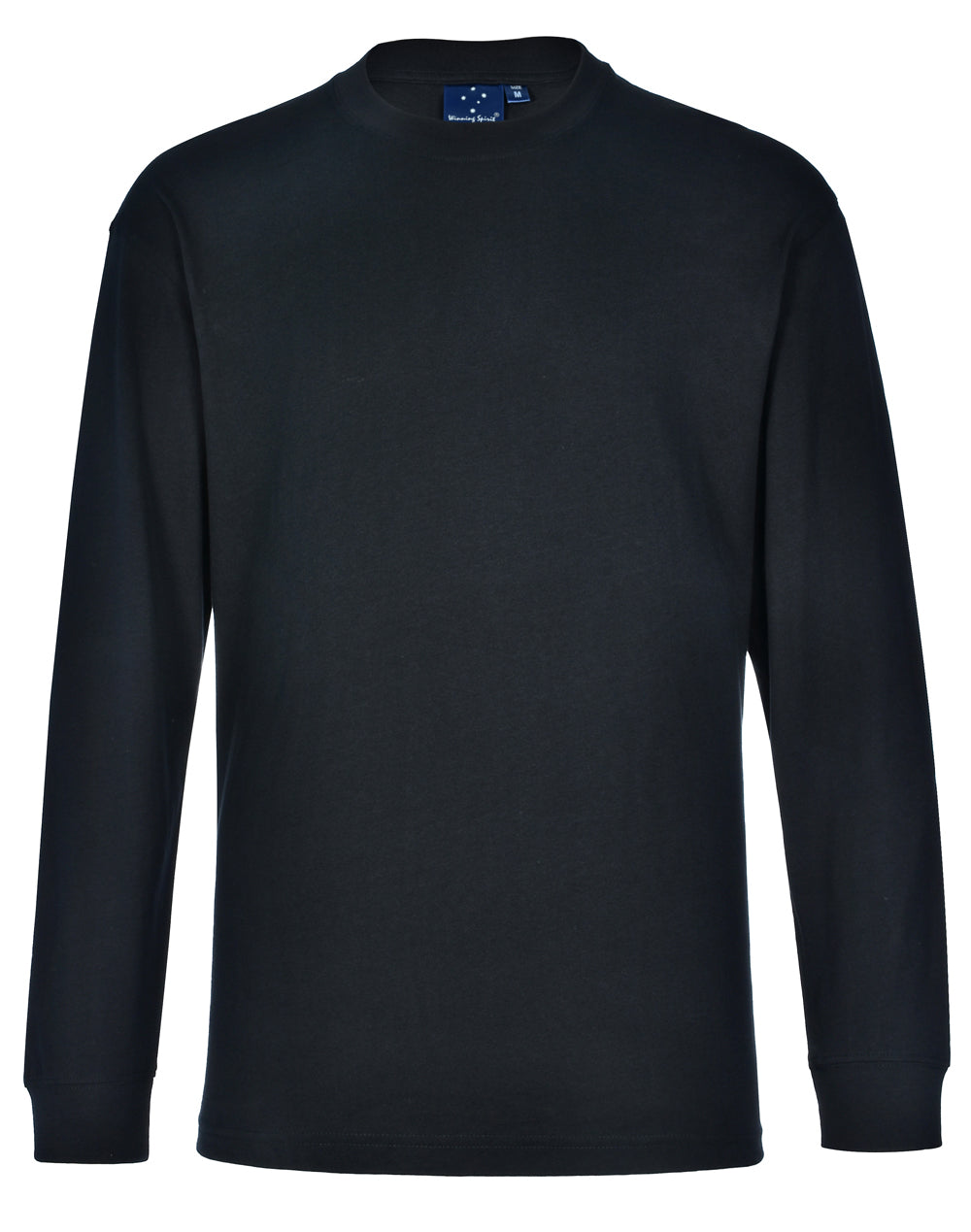 London Long Sleeve Tee Mens - Navy - Front