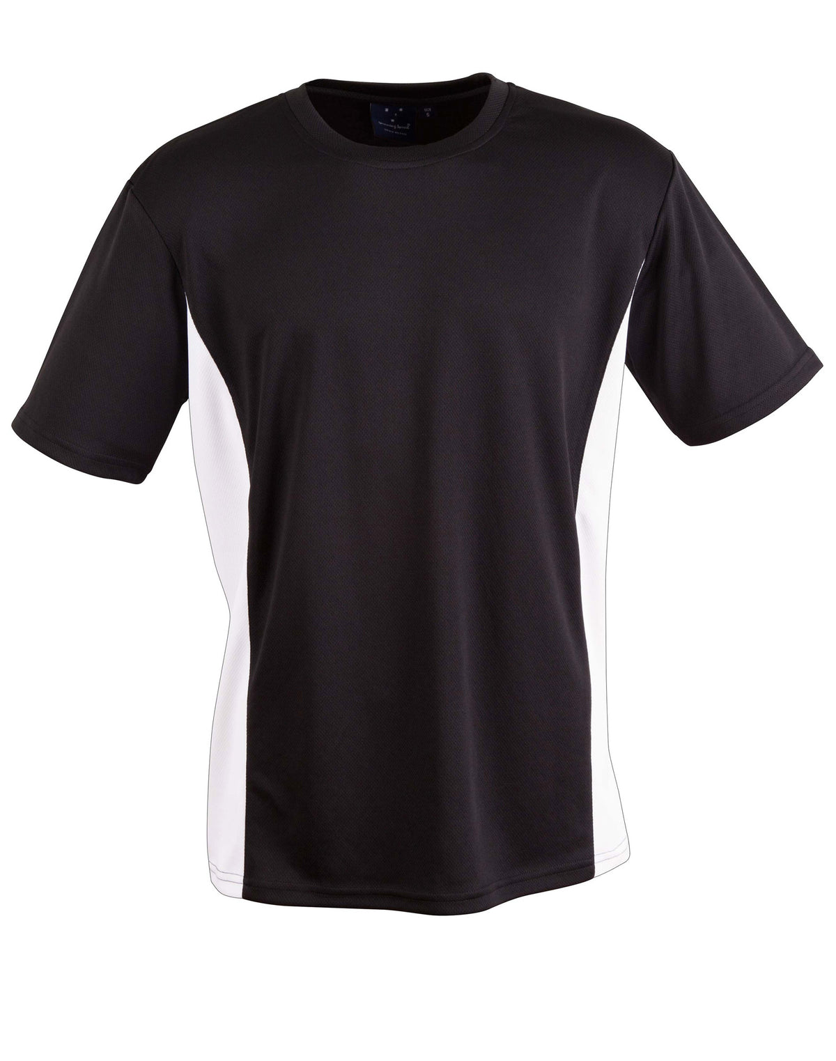 Teammate Tee Kids - Black/White - Front