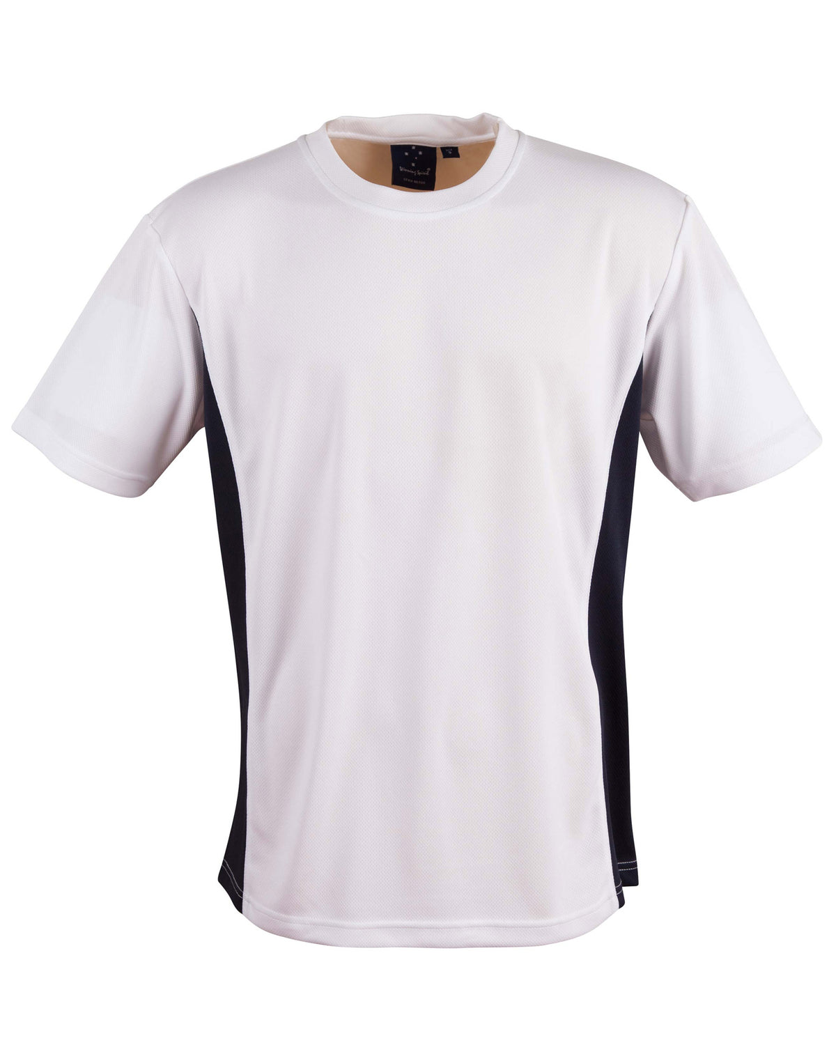 Teammate Tee Kids - White/Navy - Front