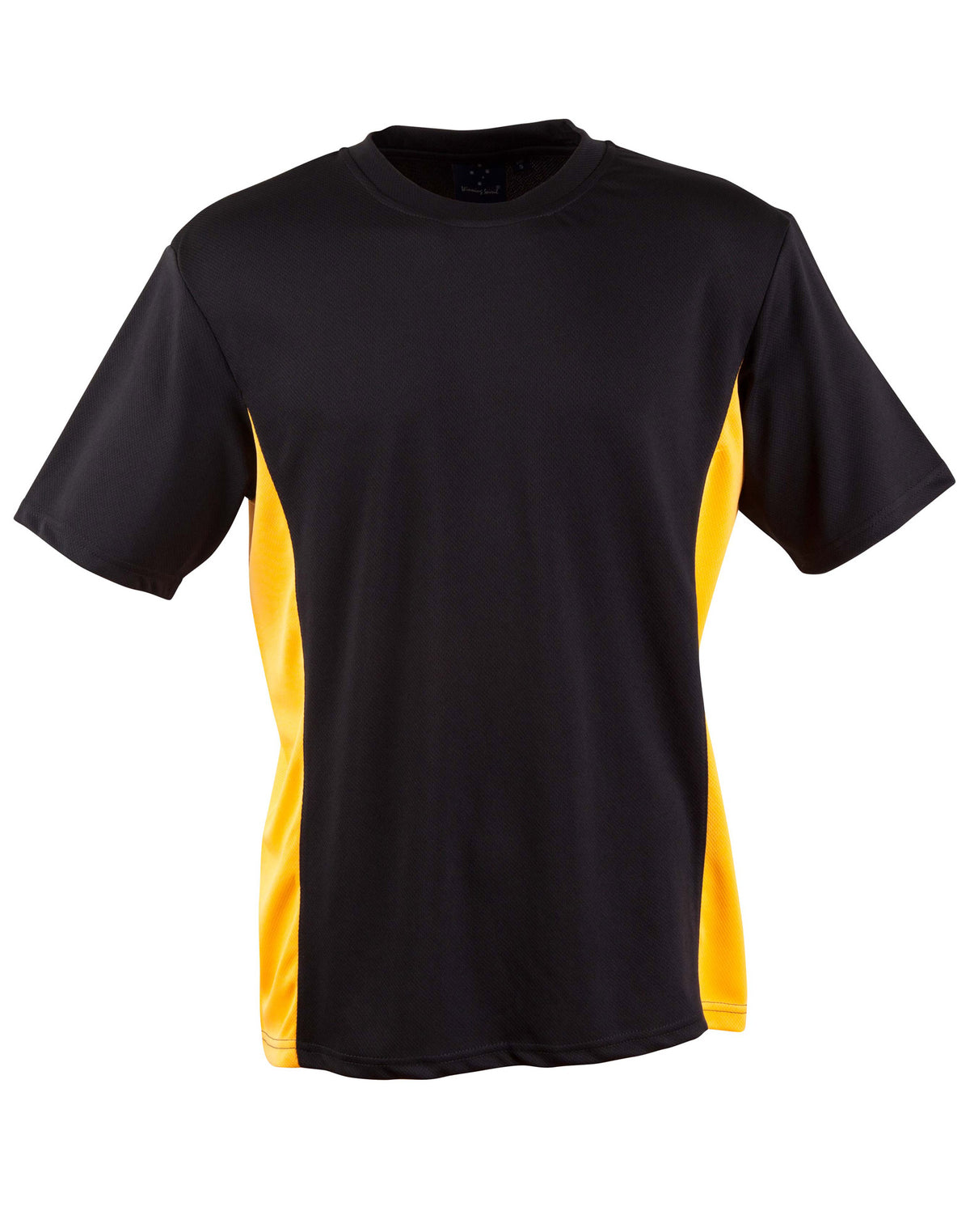 Teammate Tee Unisex - Black/Gold - Front