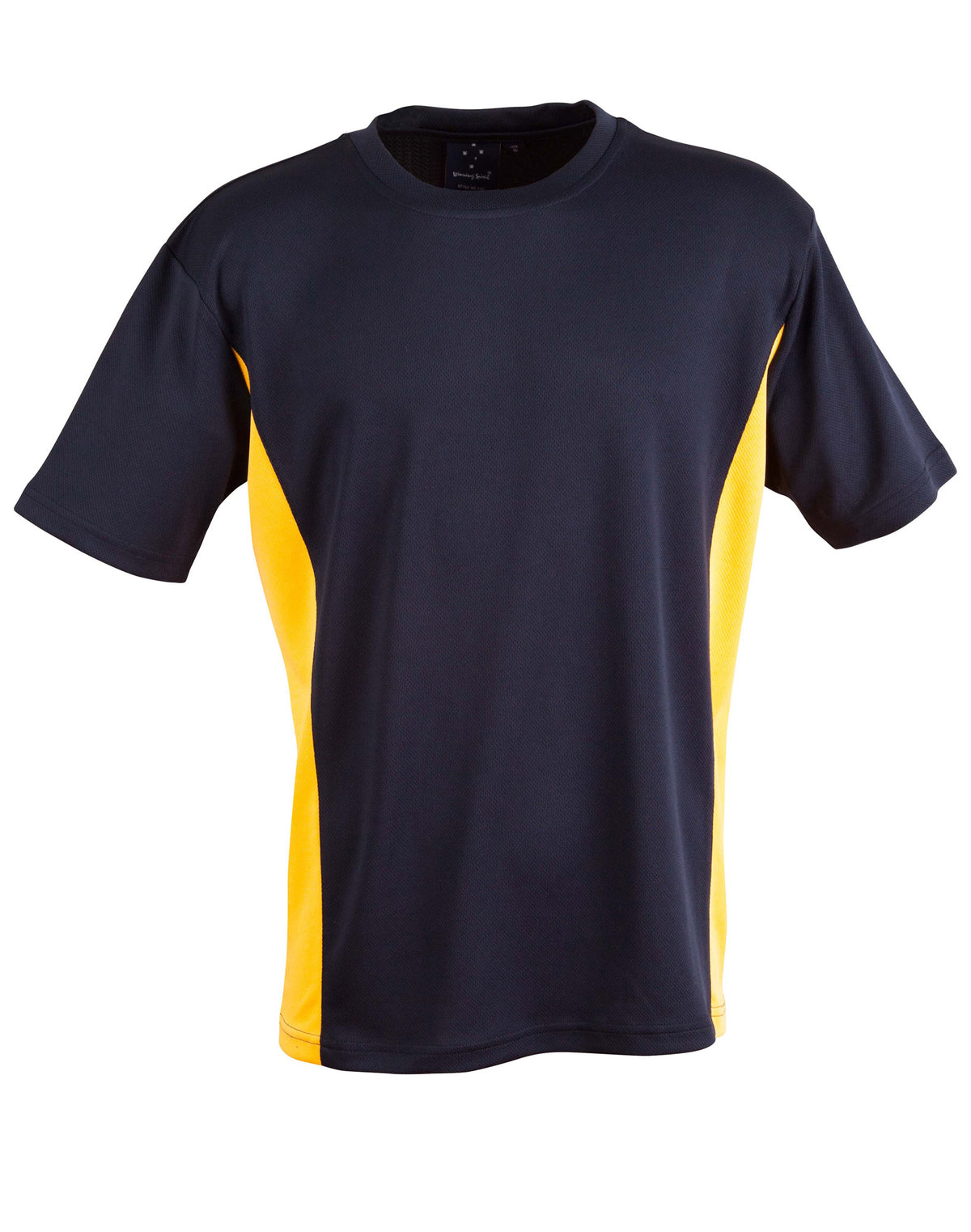 Teammate Tee Unisex - Navy/Gold - Front