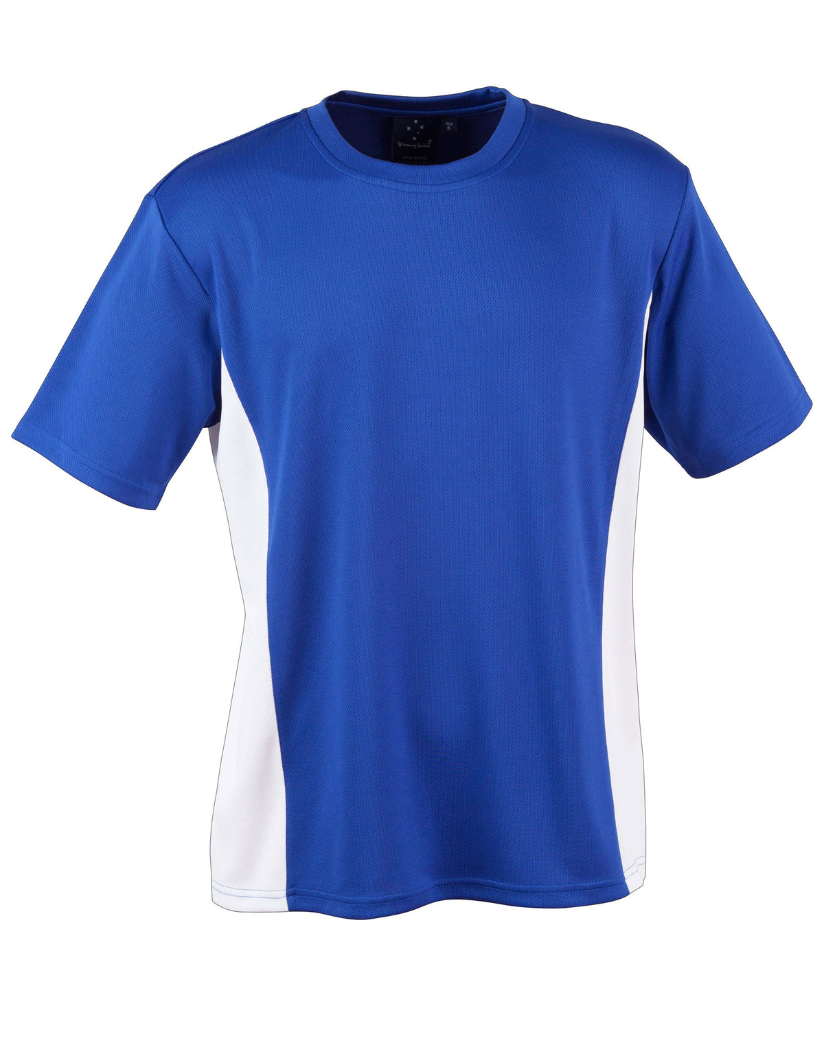 Teammate Tee Unisex - Royal/White - Front