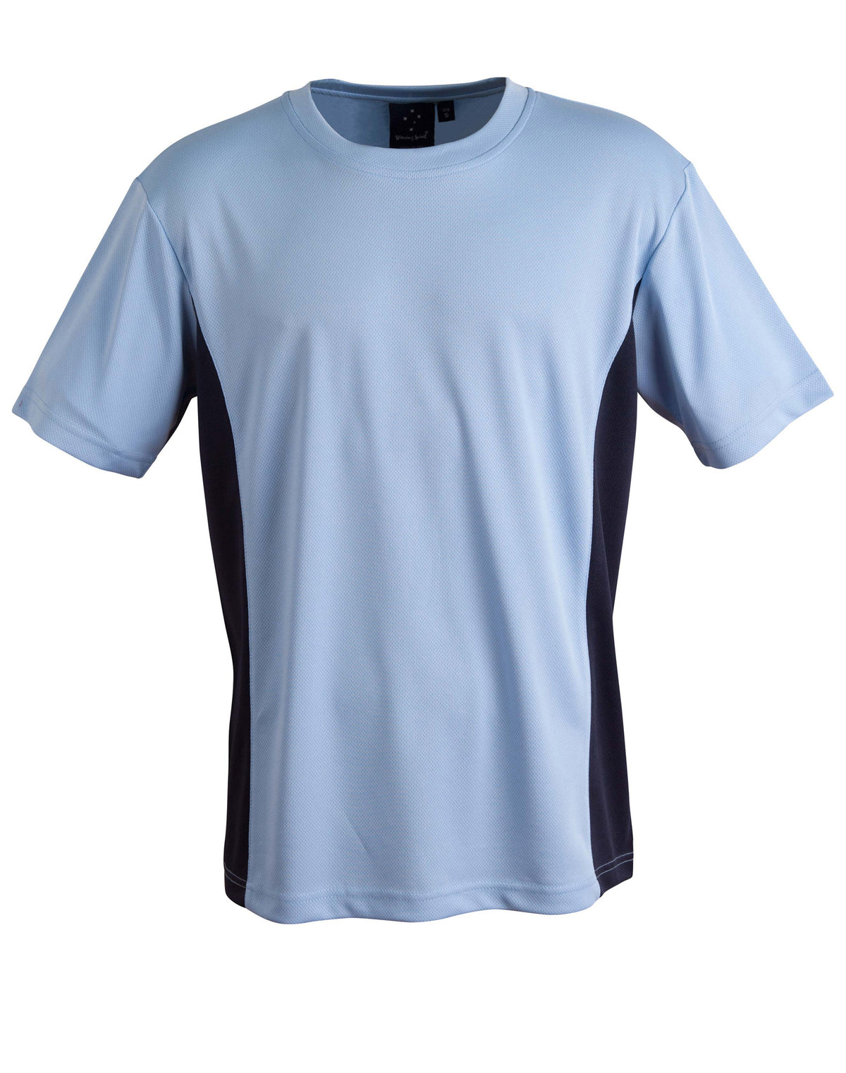 Teammate Tee Unisex - Skyblue/Navy - Front