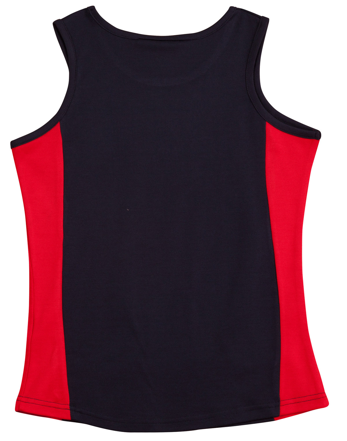 Teammate Singlet Ladies' - Navy/Red - Back