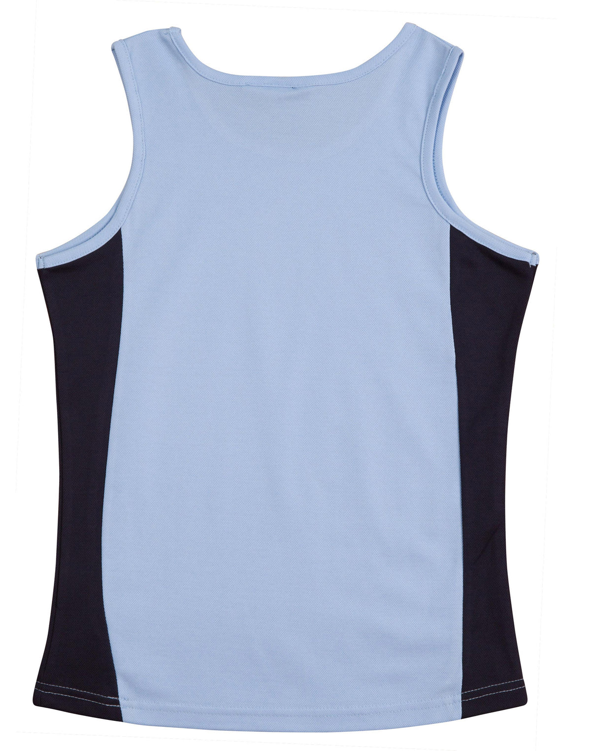 Teammate Singlet Ladies' - Skyblue/Navy - Back