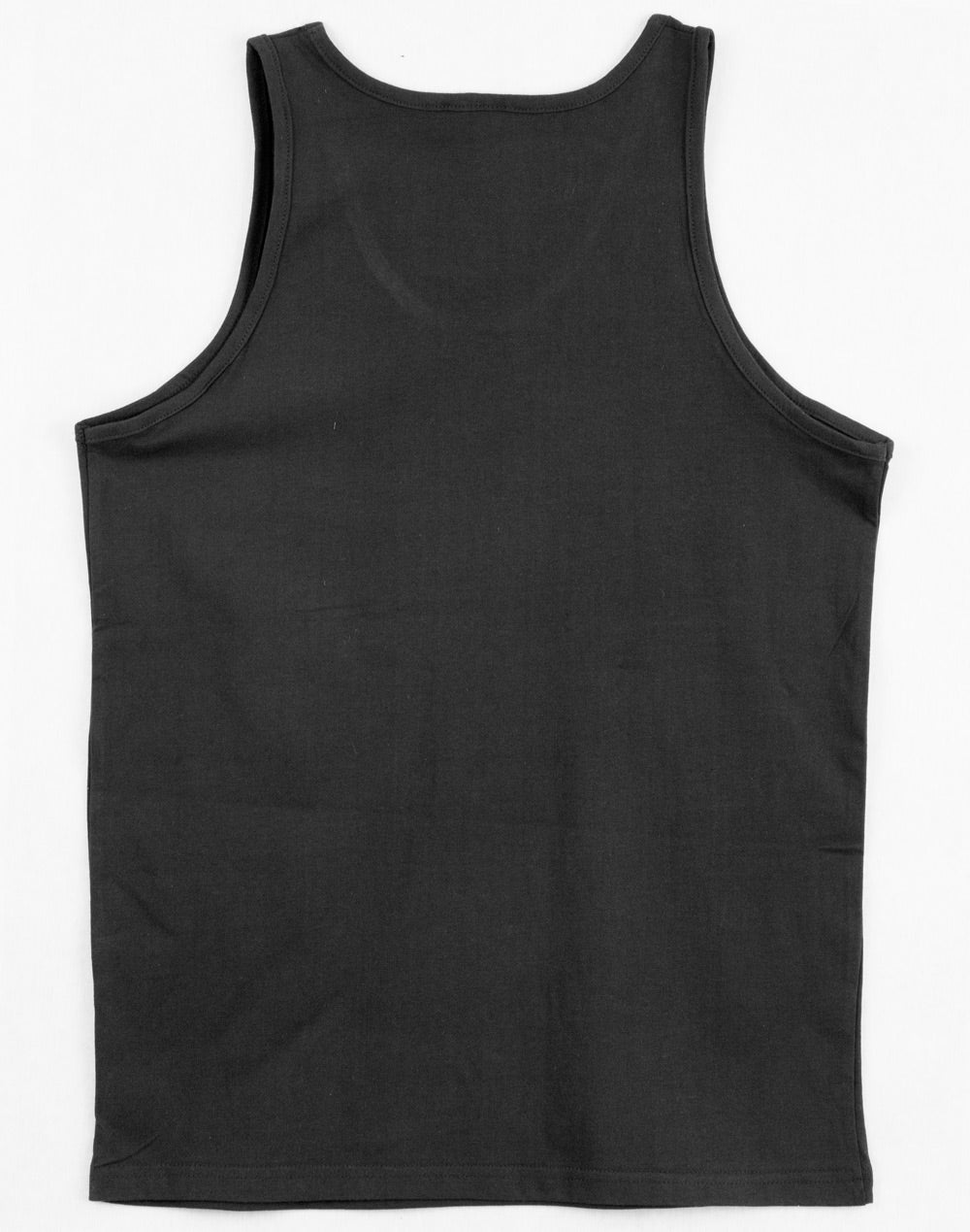 Trainer's Cotton Singlet Men's - Black - Back