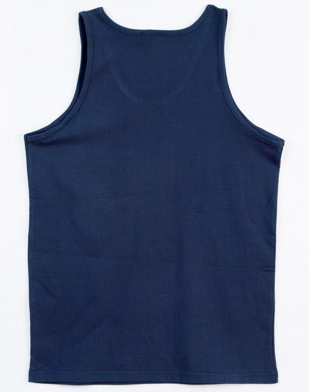 Trainer's Cotton Singlet Men's - Navy - Back