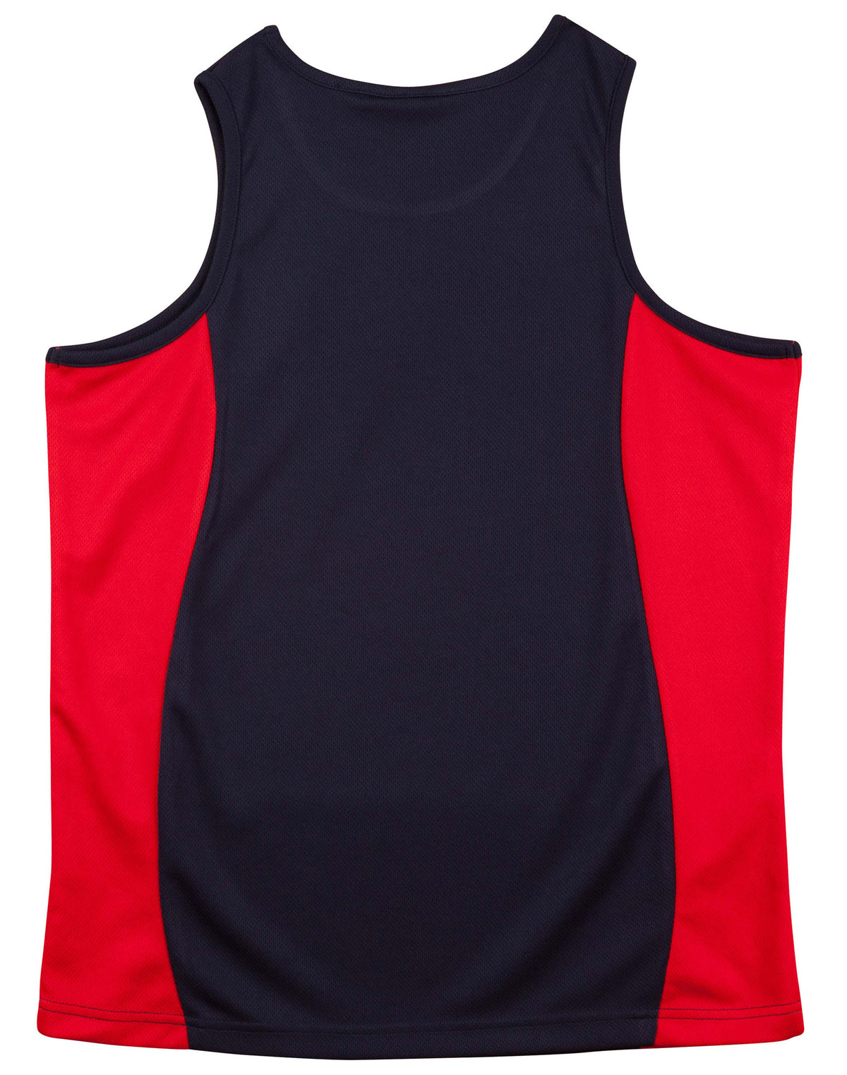 Teammate Singlet Men's - Navy/Red - Back