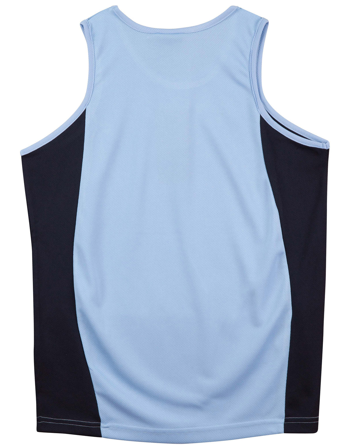 Teammate Singlet Men's - Skyblue/Navy - Back