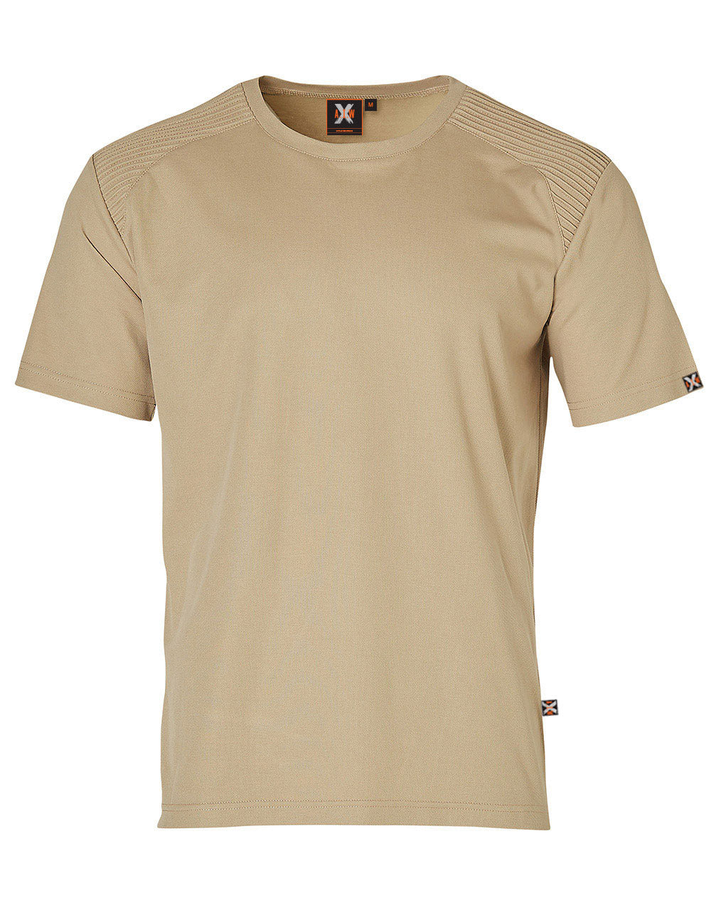 Unisex TrueDry® Tee - Beige - Front