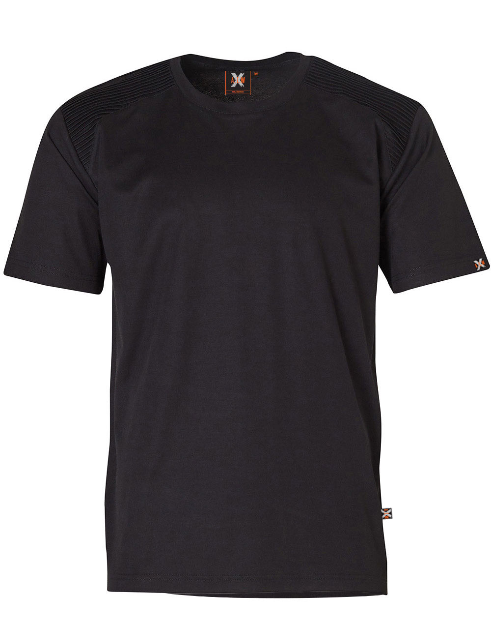 Unisex TrueDry® Tee - Black - Front