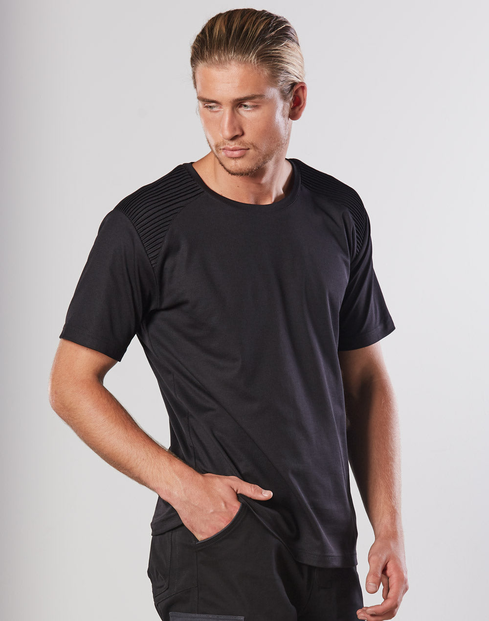 Unisex TrueDry® Tee - Black - Model
