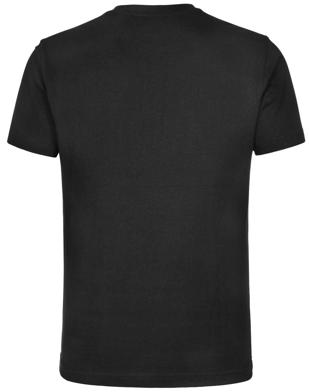 Budget Unisex Tee Shirt - Black - Back