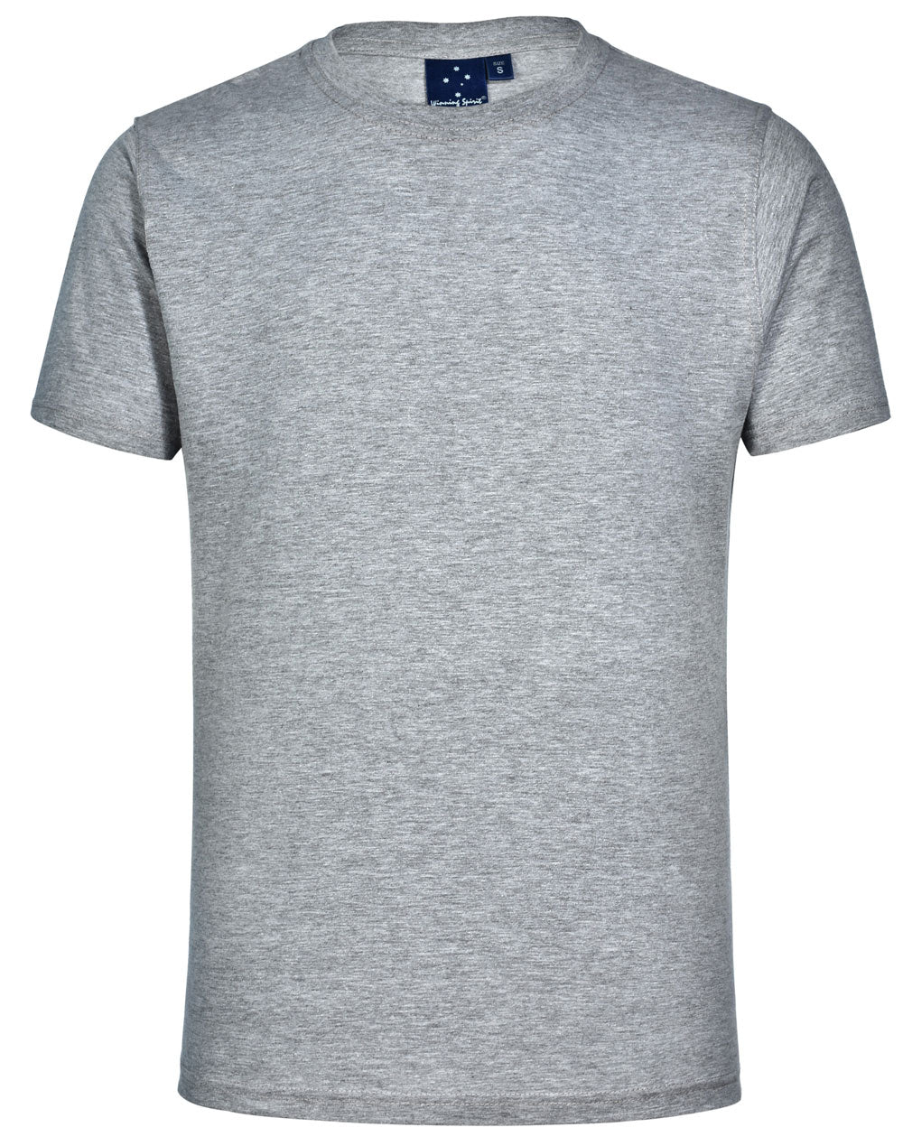 Budget Unisex Tee Shirt - Grey - Front