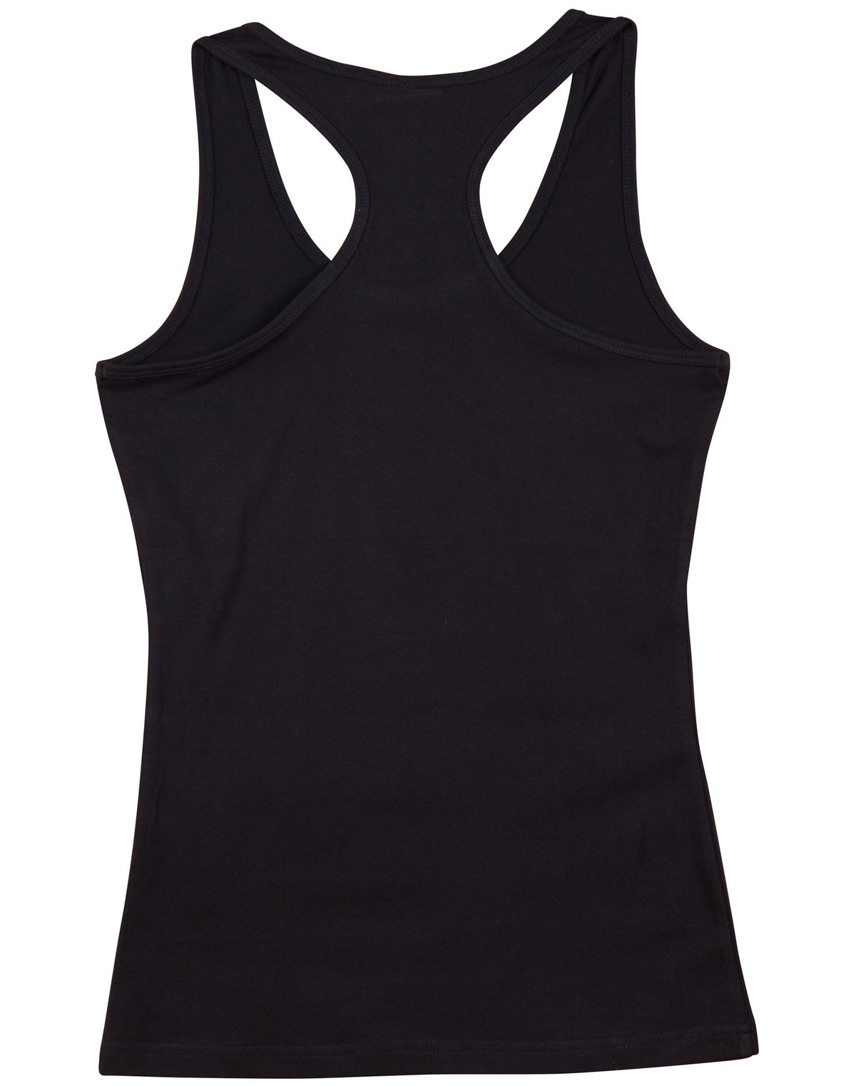 Stretch Raceback Singlet Ladies' - Black - Back