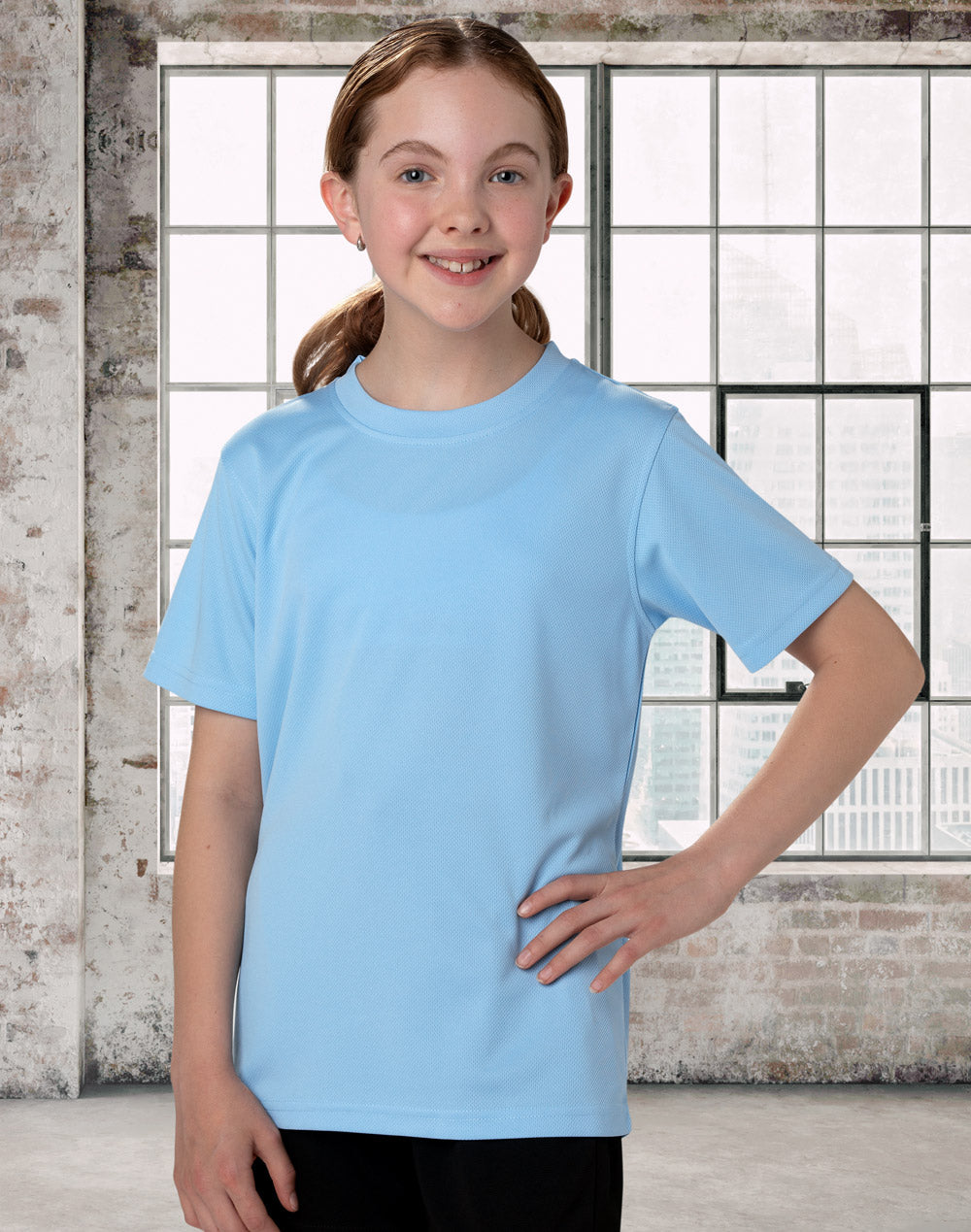 Cool Tee Kids' - Skyblue - Model