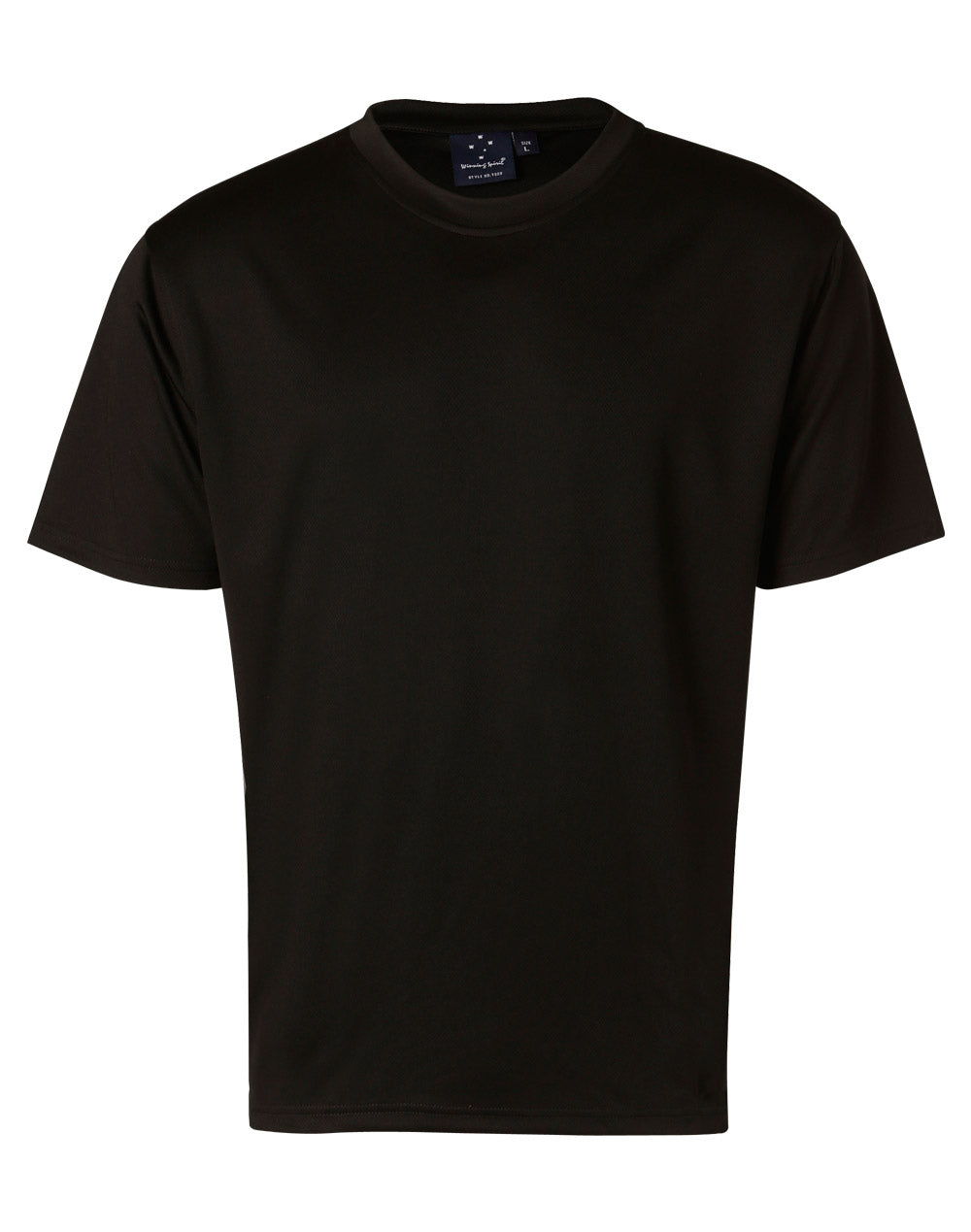 Cool Tee Unisex - Black - Front