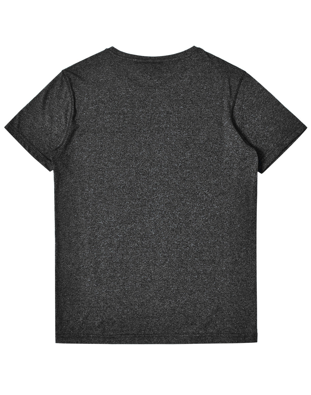 High Performance Heather Tee Men's - Black - Back