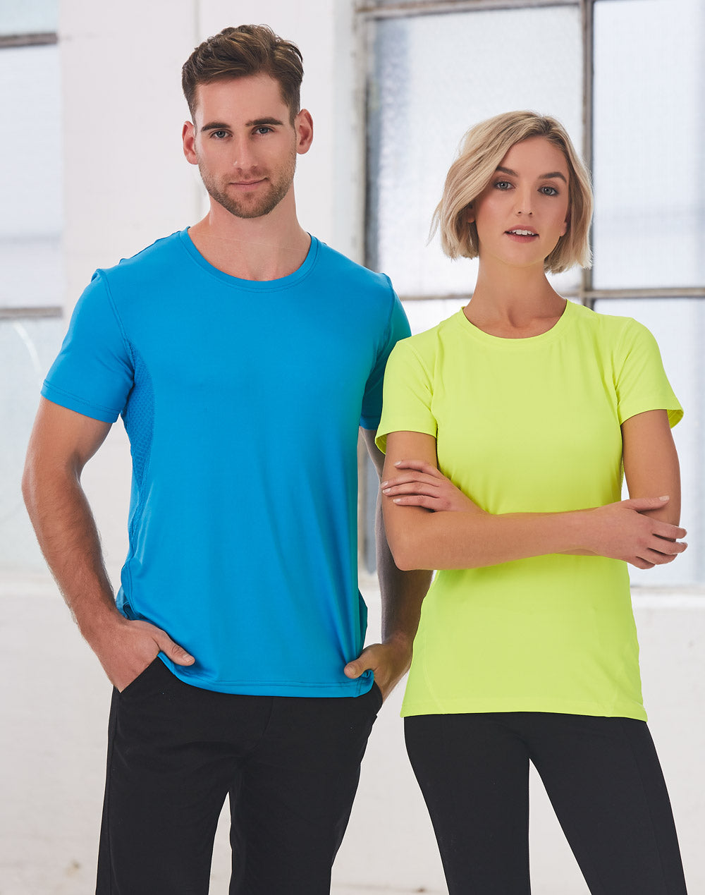 Rotator Tee Men's - Cyan - View
