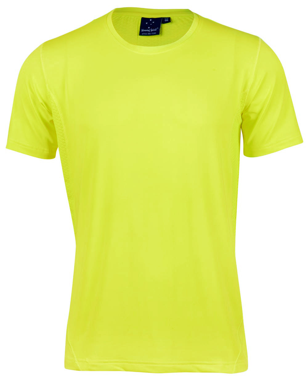 Rotator Tee Men's - Fluoro Yellow - Front