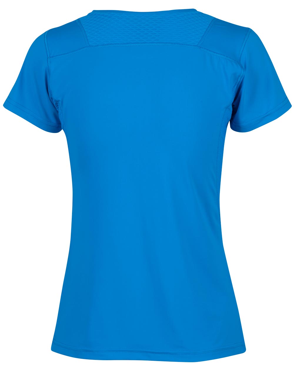 Rotator Tee Ladies - Cyan - Back