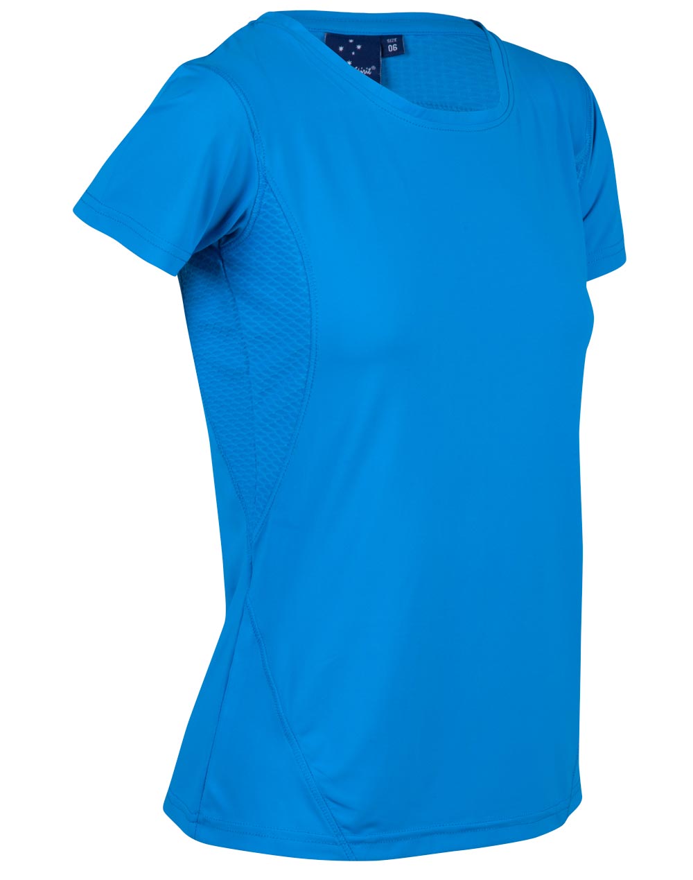 Rotator Tee Ladies - Cyan - View