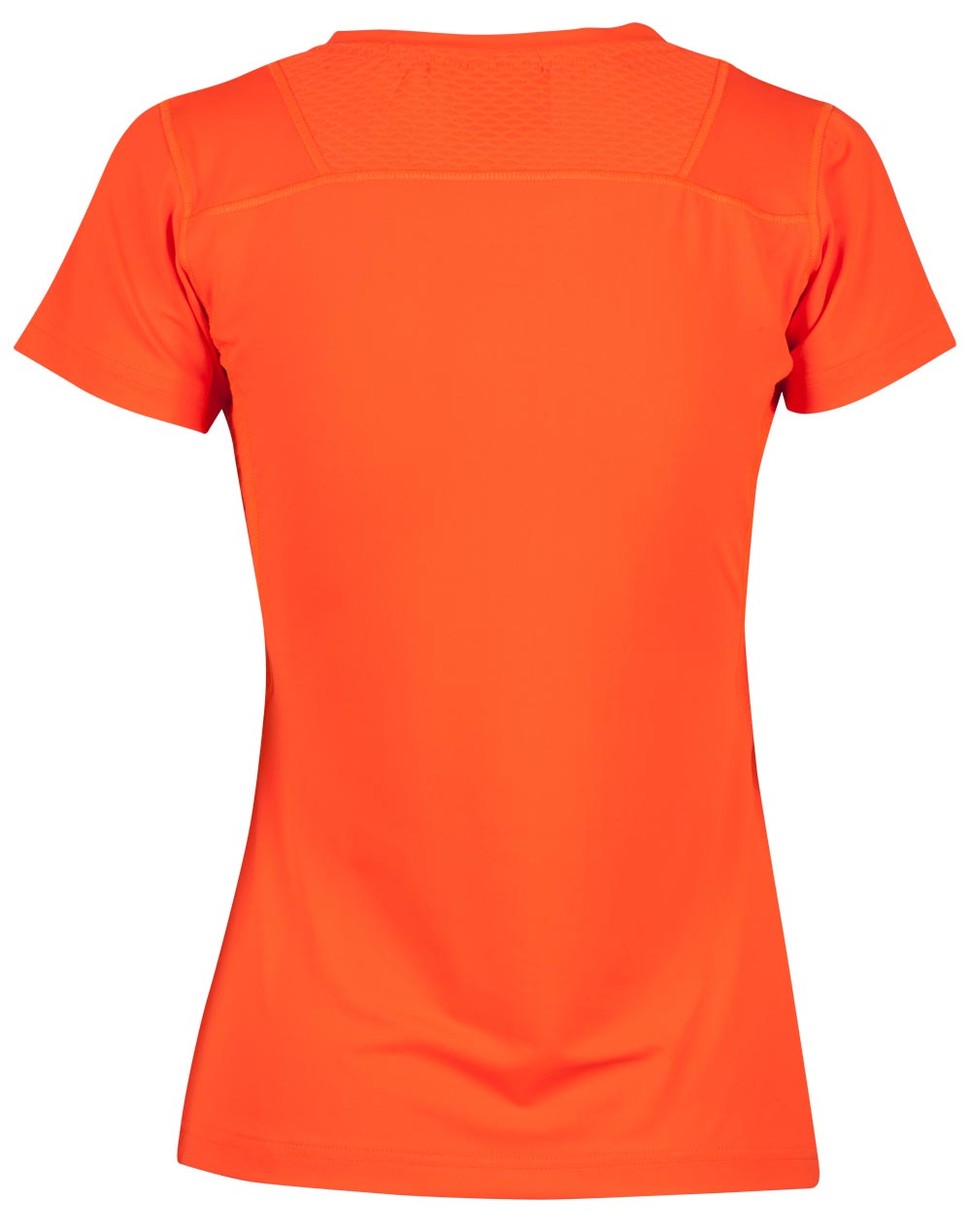 Rotator Tee Ladies - Fluoro Orange - Back