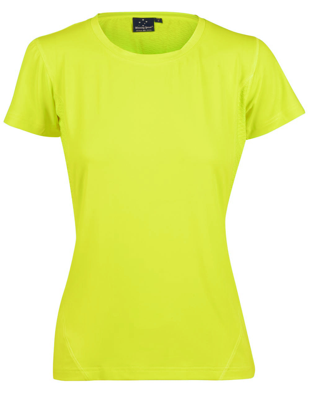 Rotator Tee Ladies - Fluoro Yellow - Front