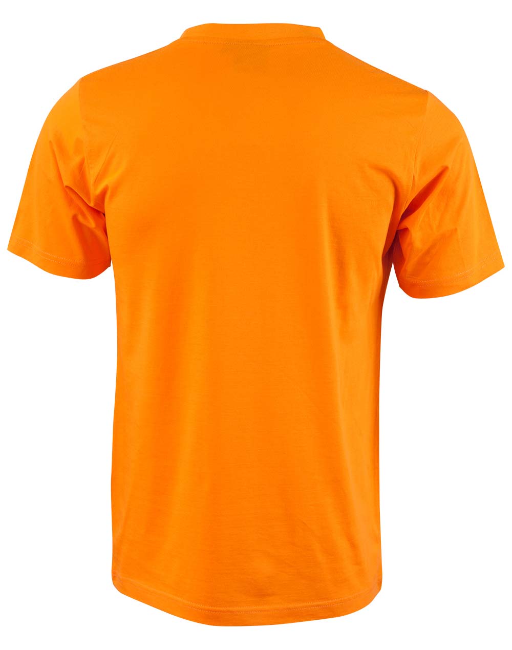 Savvy Tee Men's - Fluoro Orange - Back