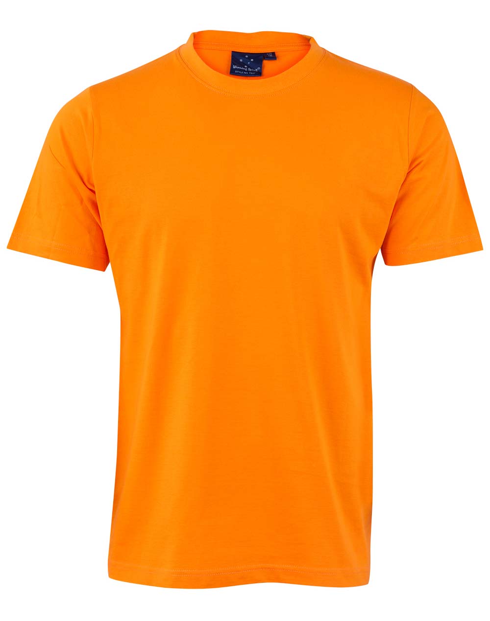 Savvy Tee Men's - Fluoro Orange - Front