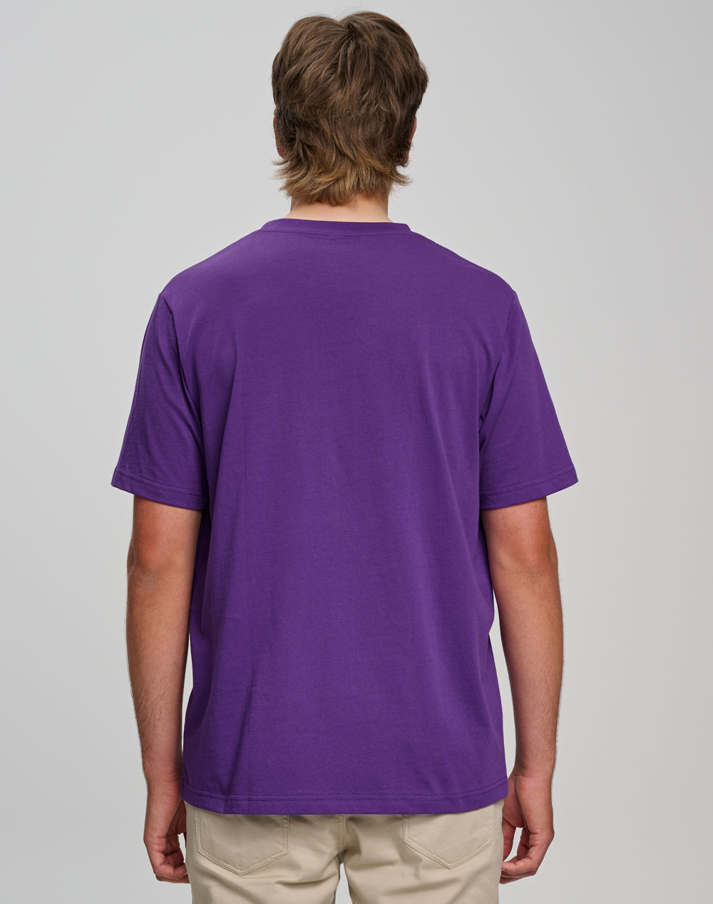 Savvy Tee Men's - Purple - Model