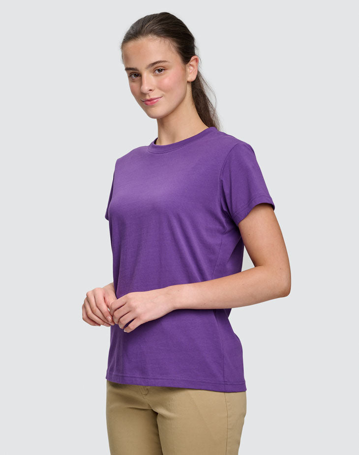 Savvy Tee Ladies - Purple - View