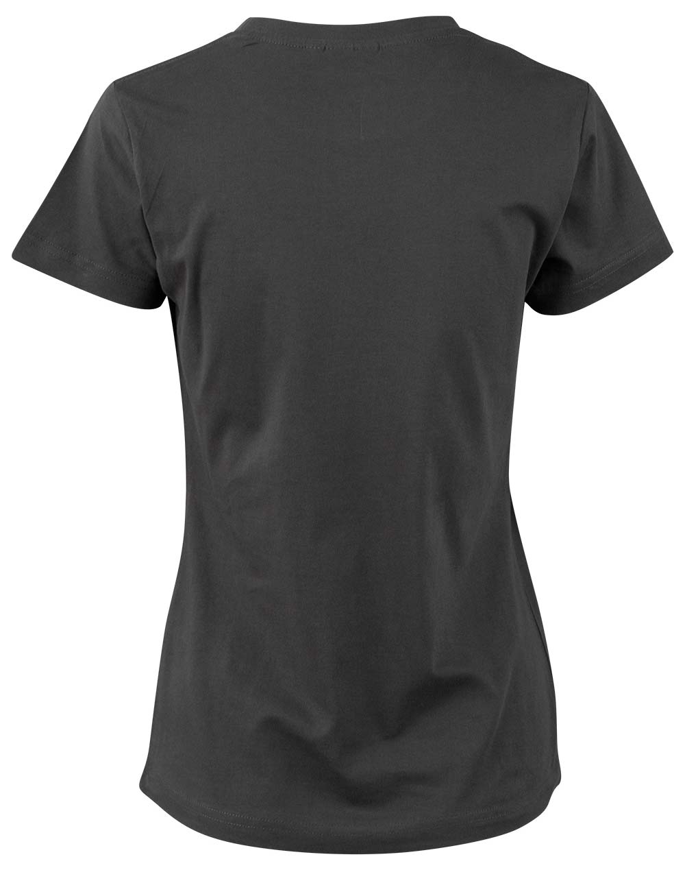 Savvy Tee Ladies - Charcoal - Back
