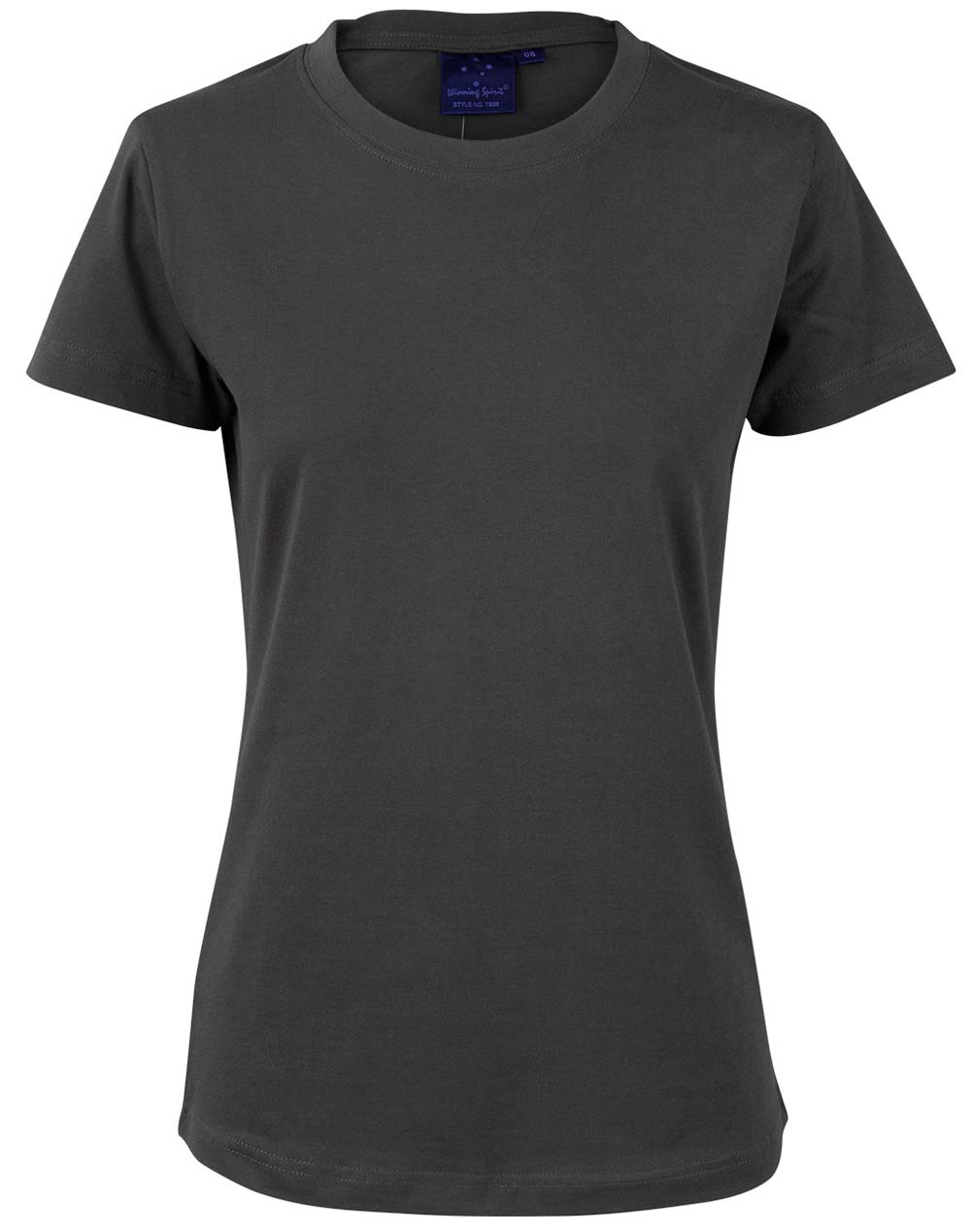 Savvy Tee Ladies - Charcoal - Front