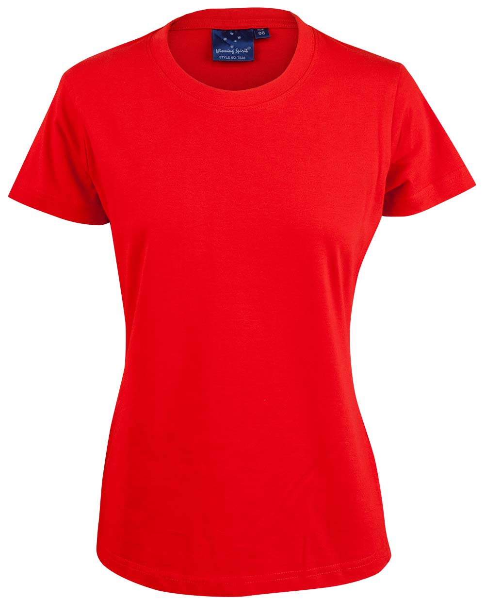 Savvy Tee Ladies - Red - Front