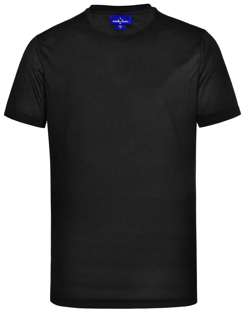 Rapidcool Ultra Light Tee Shirt Mens - Black - Front