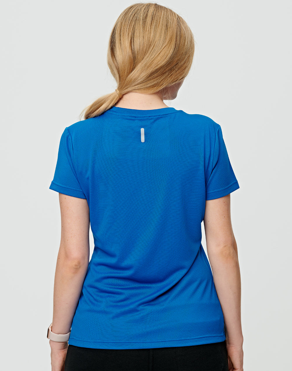 Rapidcool Ultra Light Tee Shirt Ladies - Electric Blue - Back