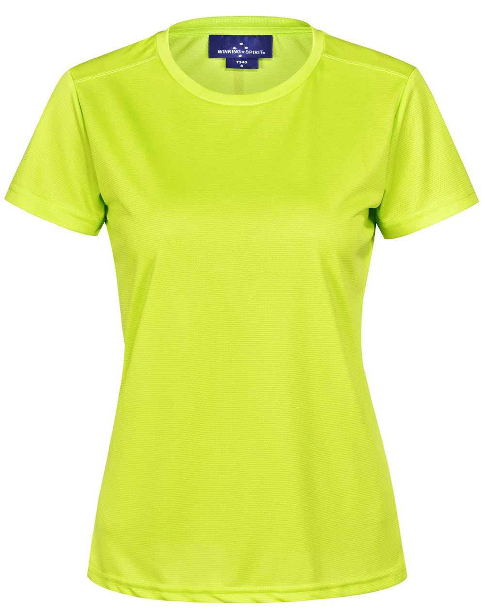 Rapidcool Ultra Light Tee Shirt Ladies - Lime Green - Front